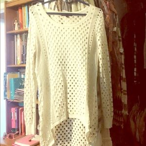 Silver sparkly sweater